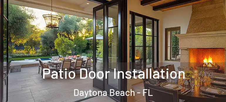  Patio Door Installation Daytona Beach - FL
